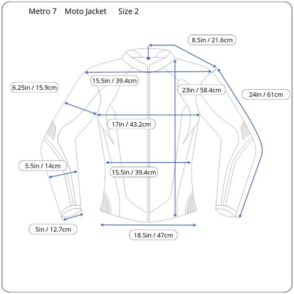 Metro 7 Genuine Leather Moto Jacket - Picture 16 of 16